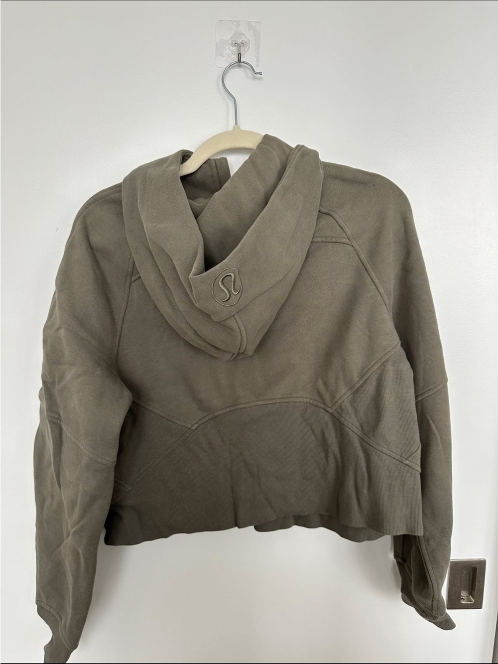 lululemon scuba half zip hoodie - sage green - Picture 3 of 3